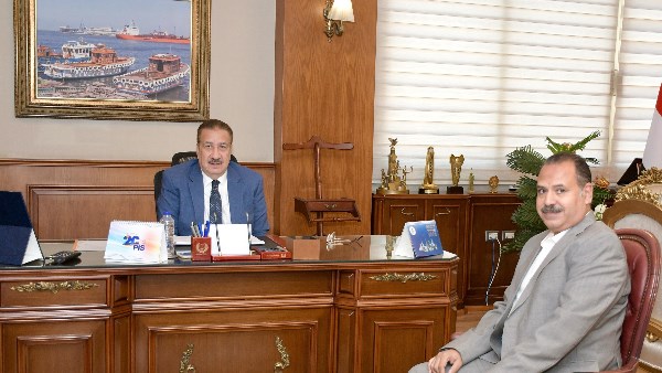 خلال استقبال نقيب المهندسين…محافظ بورسعيد يؤكد أهمية دور نقابة المهندسين في دعم جهود التنمية