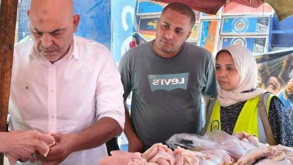 ضبط طن وربع لحوم ودواجن فاسدة بشبرا الخيمة ضبط طن وربع لحوم ودواجن فاسدة بشبرا الخيمة