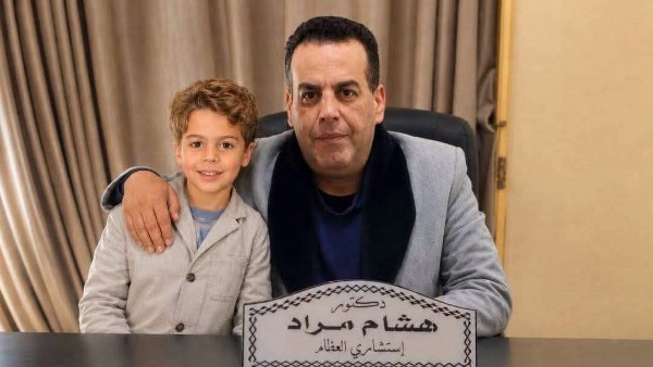 رحيل الاب حزنا على ابنه 