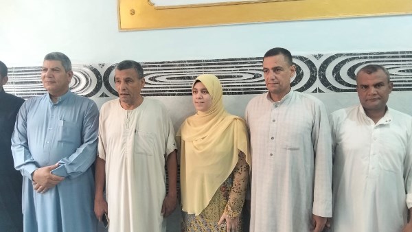 الطالبة حبيبة رضا الأولي بالثانوية الأزهرية بالغربية 