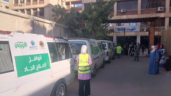 قوافل طبية بالغربية 