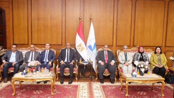 المستشارة أمل عمار تزور جامعة كفر الشيخ  