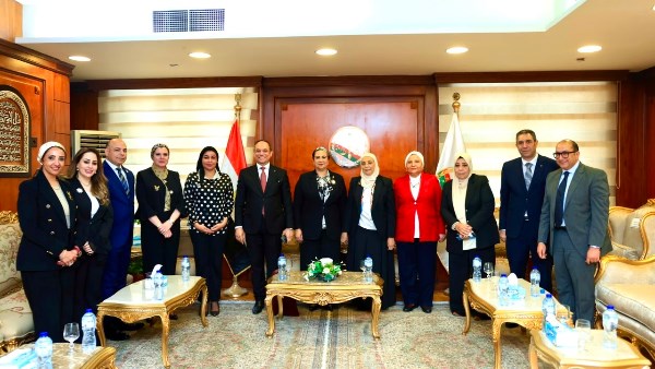 رئيسة المجلس القومي للمرأة تزور رئيسة هيئة النيابة الإدارية لتهنئتها بمناسبة توليها مهام منصبها