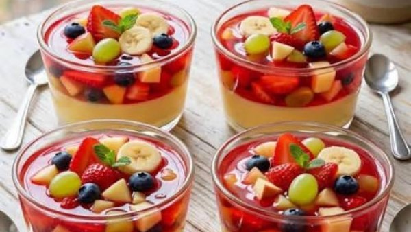 طريقة عمل كاسترد بالجيلي