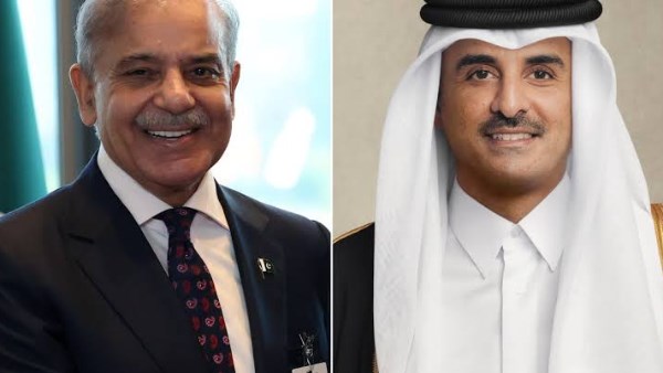 أمير قطر ورئيس وزراء باكستان 