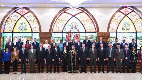 البابا تواضروس والسفراء الجدد 