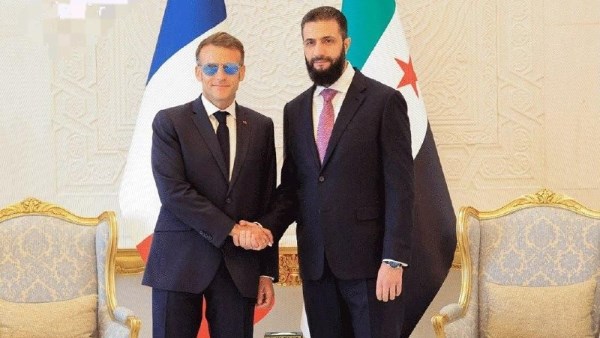 الشرع وماكرون