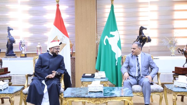 أمين البحوث الإسلاميَّة يلتقي محافظ الشرقيَّة 