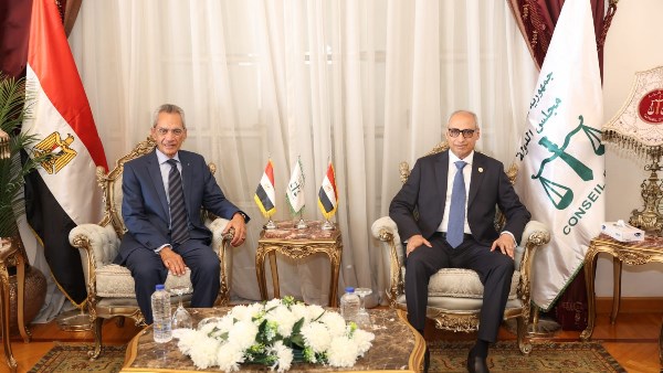 رئيس مجلس الدولة يستقبل وزير الشئون النيابية لتقديم التهنئة