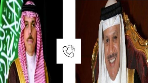 وزيرا خارجية البحرين والسعودية يبحثان آخر المستجدات الإقليمية
