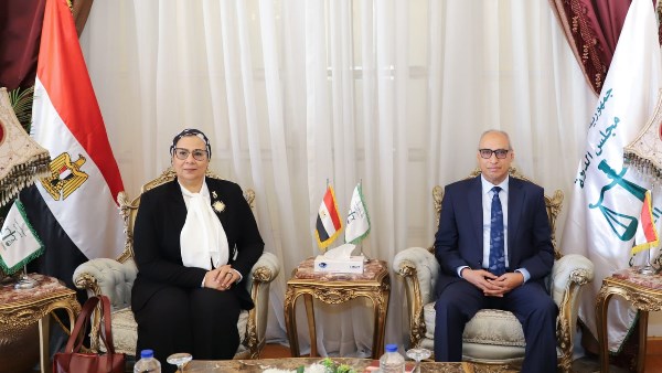 رئيس مجلس الدولة يستقبل رئيسة المجلس القومي للمرأة لتقديم التهنئة