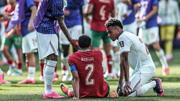 منتخب فرنسا والمغرب 