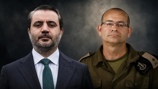 رئيس الموساد و وزير الخارجية السوري 