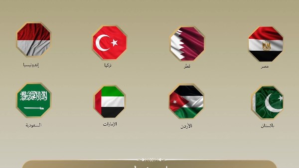 مصر ودول عربية وإسلامية 