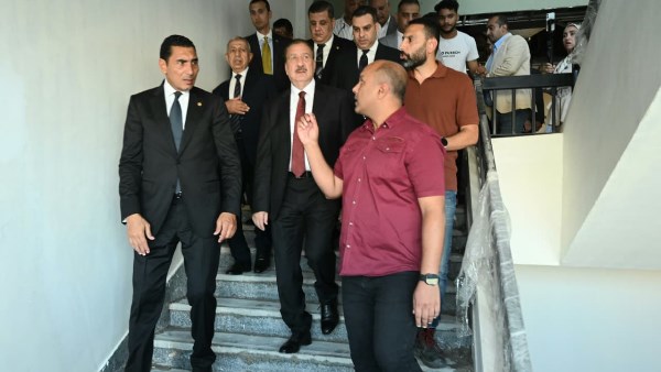 وزير الشباب والرياضة ومحافظ بورسعيد