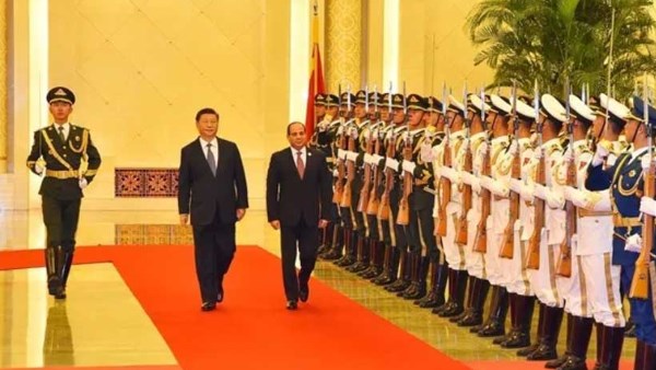 الرئيس السيسي ونظيره الصيني شي جين بينج- صورة أرشيفية