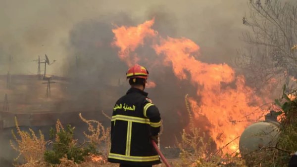 حرائق الغابات في الجزائر