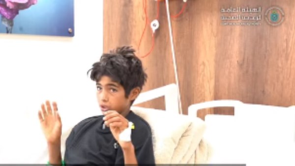 أحد المصابين 