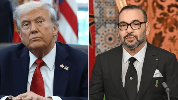 الرئيس ترامب يشيد بقيادة الملك محمد السادس