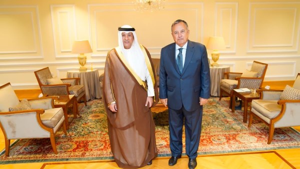 نبيل فهمي والأمين العام لمجلس دول التعاون الخليجي 