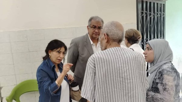 من جولة المجلس القومي لحقوق الإنسان بمستشفى العباسية 