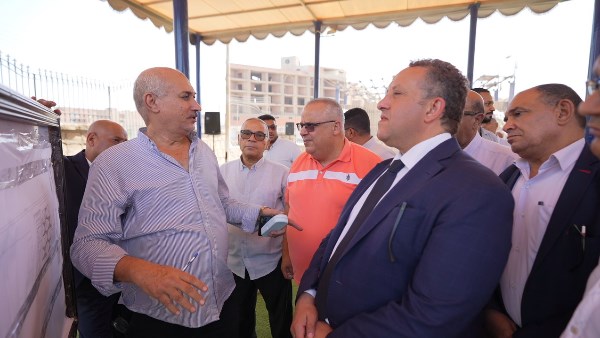 نقيب المهندسين يفتتح المرحلة الثانية لنادي المهندسين بكوم أمبو 