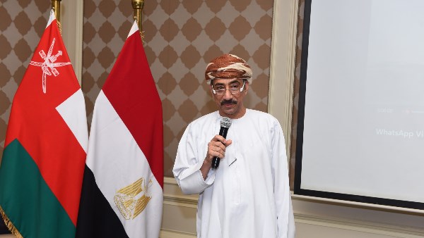 السفير عبد الله بن ناصر الرحبي سفير سلطنة عمان بالقاهرة