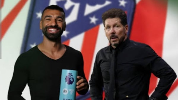محمد صلاح وسيميوني 