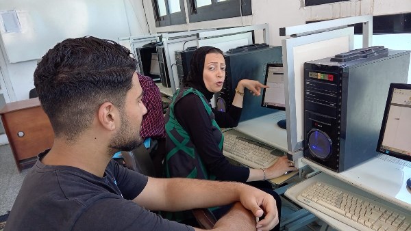 معامل التنسيق الإلكتروني بجامعة دمنهور