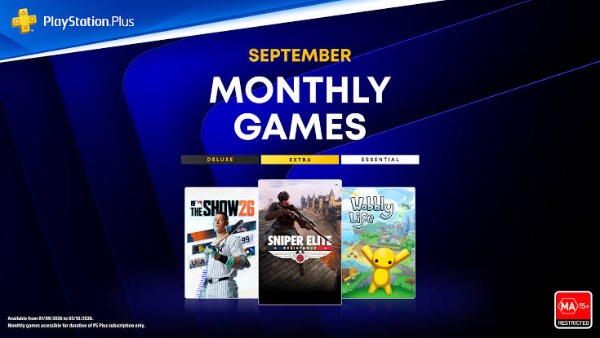 سوني تكشف عن باقة ألعاب PlayStation Plus المجانية لشهر سبتمبر 2026 سوني تكشف عن باقة ألعاب PlayStation Plus المجانية لشهر سبتمبر 2026