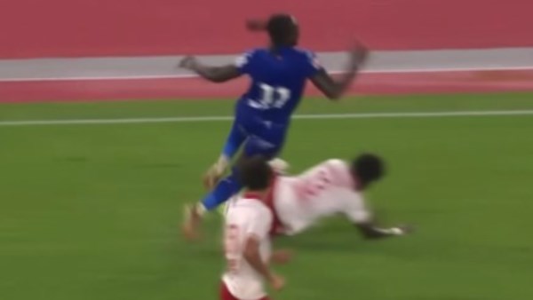 صورة من الإصابة