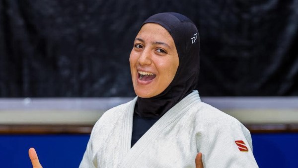 صفا سليمان لاعبة منتخب مصر للجودو