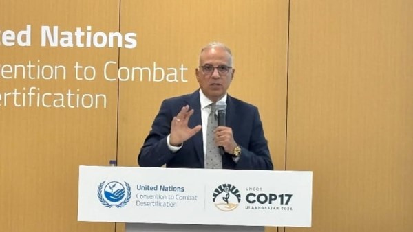 وزير الري يشارك في الحوار رفيع المستوى حول الأراضي والمياه والسكان ضمن فعاليات مؤتمر COP17