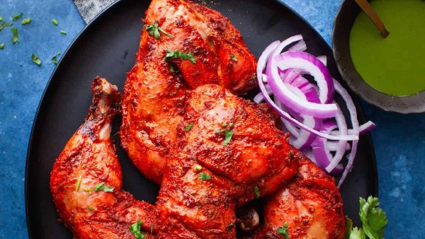 طريقة عمل الدجاج التندورى..