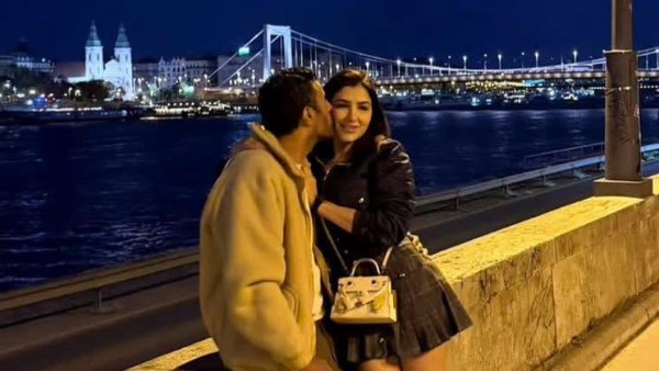 .مى عمر تثير الجدل احتفالا فى عيد ميلا زوجها