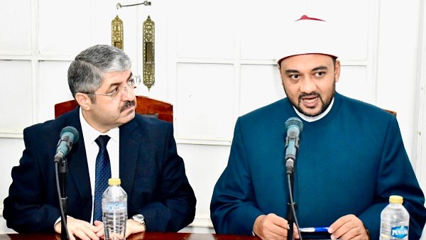 خلال الورشة في المجلس الأعلى للشئون الإسلامية