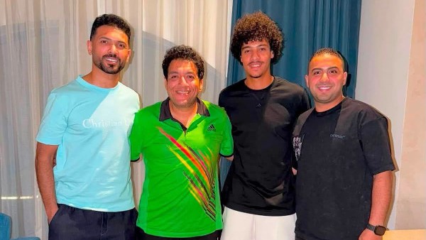  زياد فرج لاعب الاسماعيلي السابق