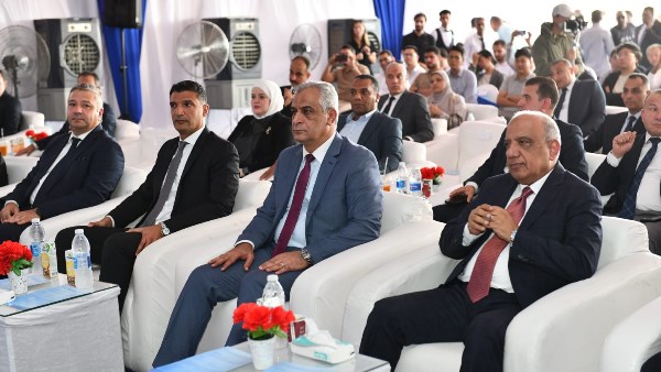 وزير الدولة للإنتاج الحربي يشارك في وضع حجر أساس مصنع «Sungrow» لإنتاج أنظمة تخزين الطاقة بالمنطقة الاقتصادية لقناة السويس