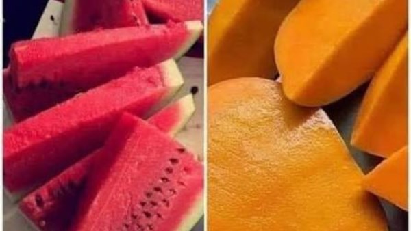 البطيخ والمانجو