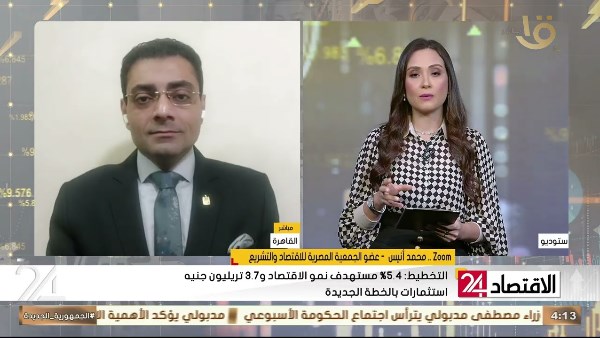 الدكتور محمد أنيس، عضو الجمعية المصرية للاقتصاد والتشريع