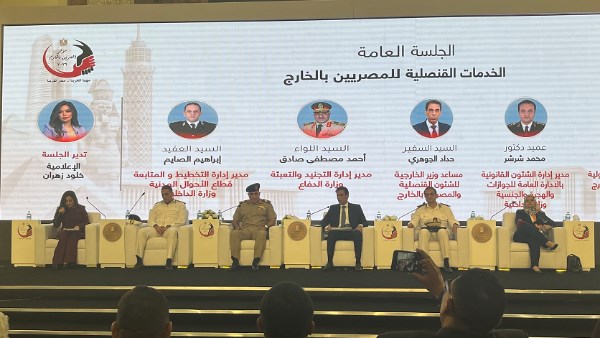 السفير حداد الجوهرى مساعد وزير الخارجية للشئون القنصلية