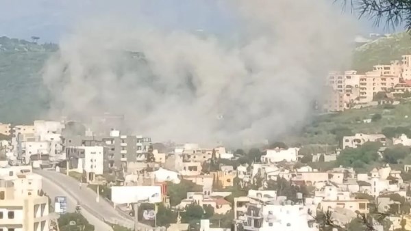  غارة على تبنين.