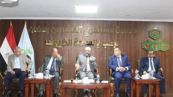 لقاء مستثمرو العاشر برئيس هيئة التأمينات