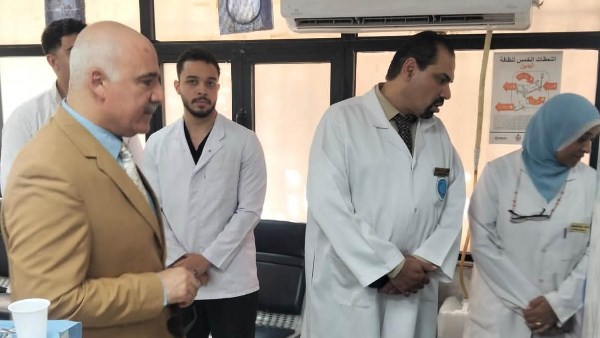 الدكتور أسامة الشلقاني وكيل وزارة الصحة بالجيزة 