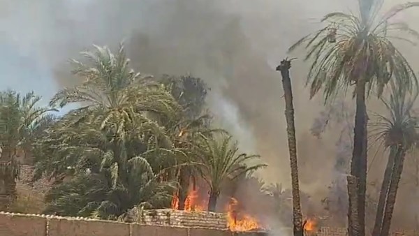 السيطرة على الحريق 