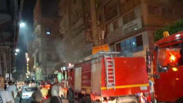 السيطرة على حريق 