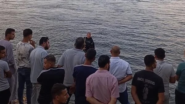 غرق شاب في نهر النيل 
