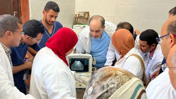  تدريب 40 طبيبًا بيطريًا على استخدام الموجات فوق الصوتية بأسيوط 
