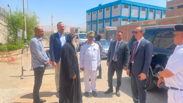 جانب من جولة مدير أمن سوهاج