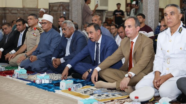 محافظ سوهاج ومدير الأمن